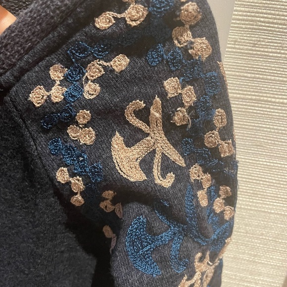 Roller Rabbit Embroidered Sweatshirt Dress- Sz 4 - Picture 3 of 5